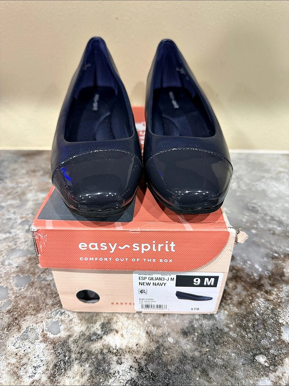 Easy Spirit Gilian3 Wedge Pump Women's Wedge Pumps Blue US 9 M New